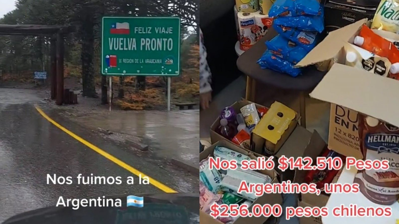 «Nos morimos de hambre»: argentinos critican excesivas compras de chilenos