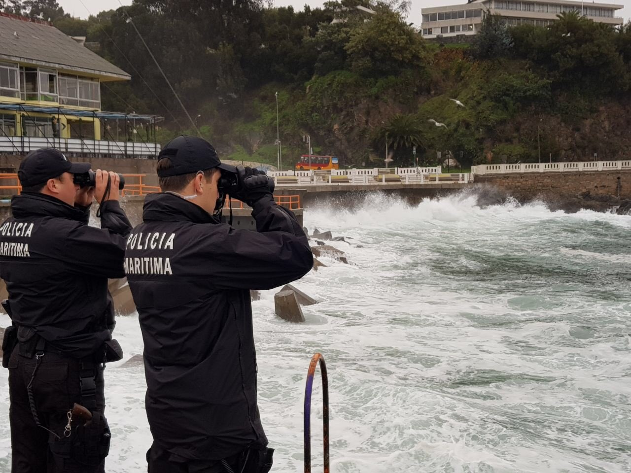 Marejadas en Valparaíso:&hellip;