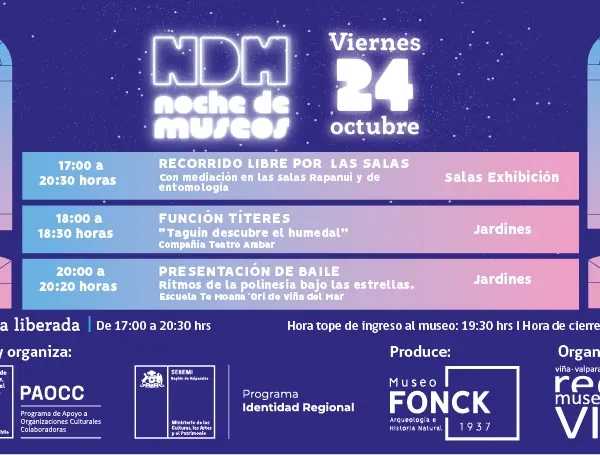 Noche de Museos en Viña del Mar: Actividades Culturales
