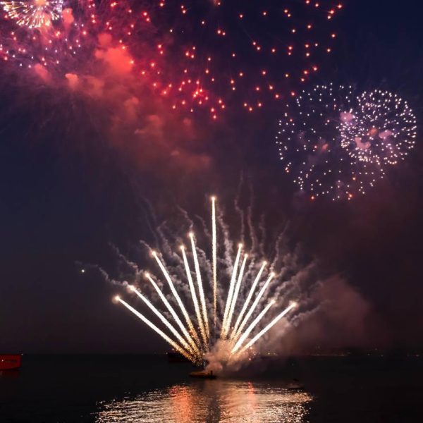 Espectáculo pirotécnico Año Nuevo Viña del Mar 2026