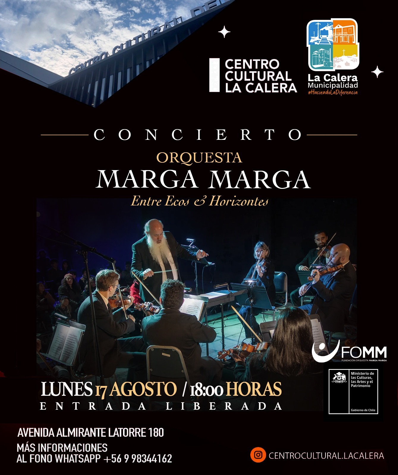 Orquesta Marga Marga: Concierto Inolvidable en La Calera