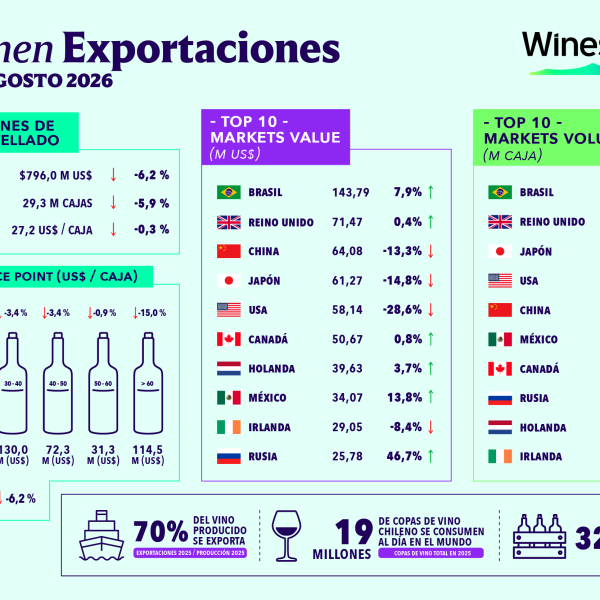 Exportaciones de Vino Embotellado: Aumentos y Desafíos en 2026