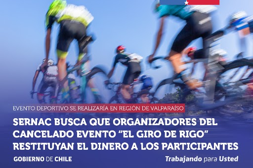 Devolución inscripción Giro de Rigo Chile 2026: Lo que debes saber